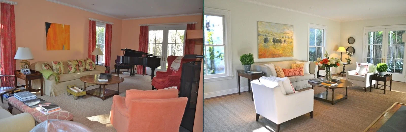 Lighter and brighter furniture can make a big difference, as can removing curtains and exposing windows