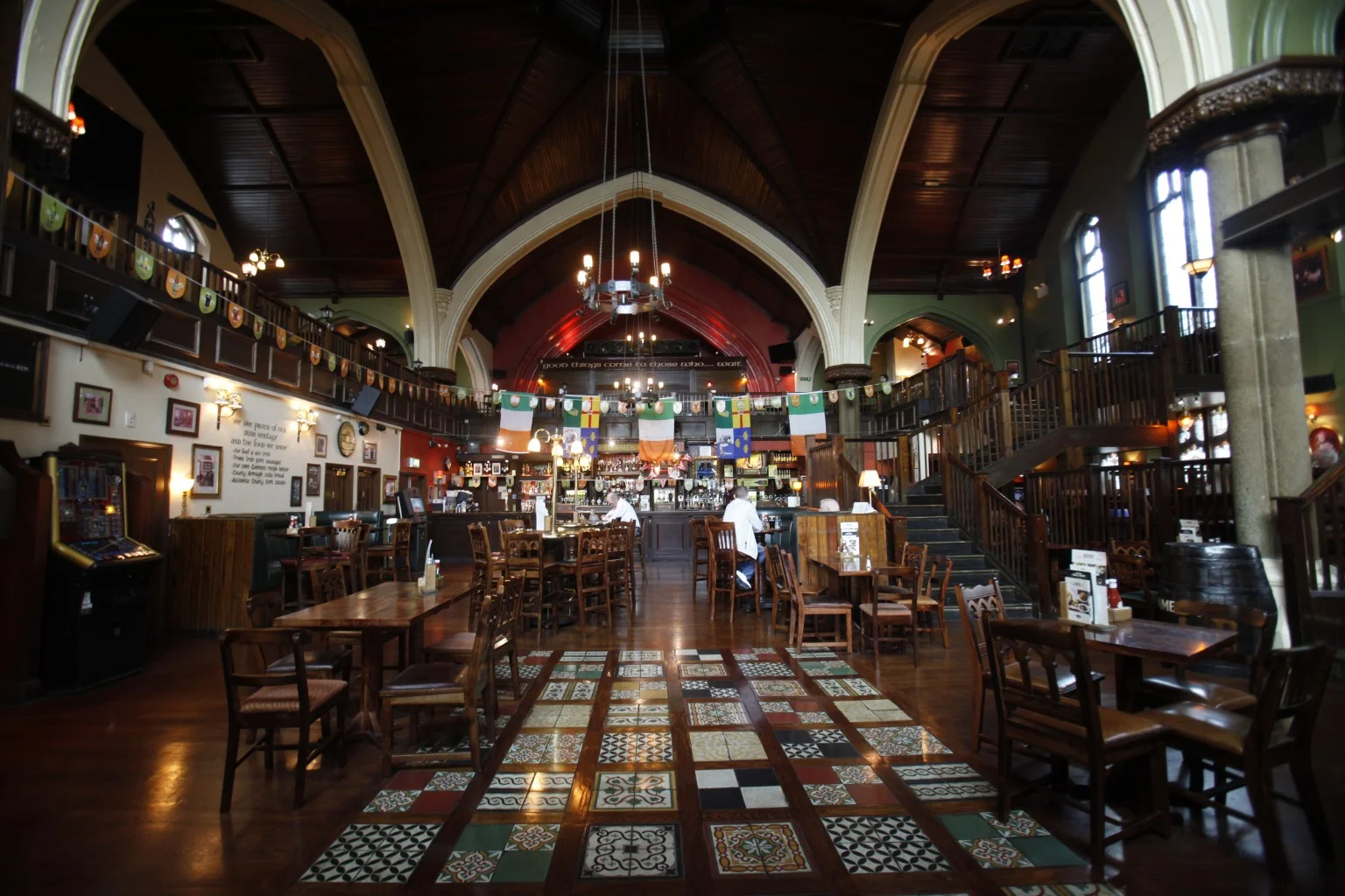 This O'Neill's pub in Muswell Hill was formerly a Presbyterian church.