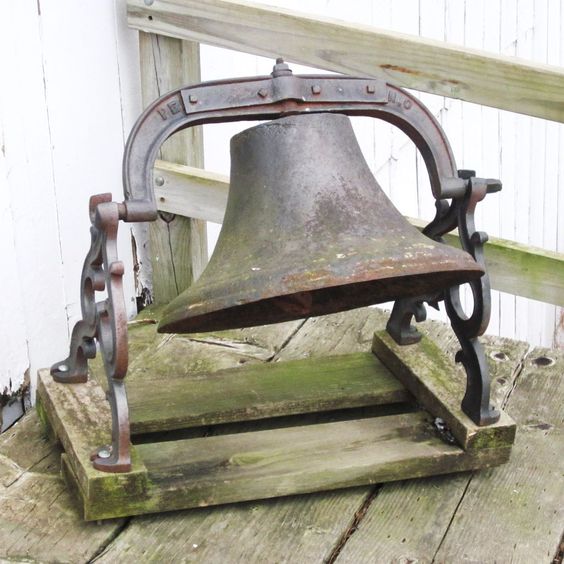 Not all church bells are huge! This one could make an unusual garden feature or even a door bell..