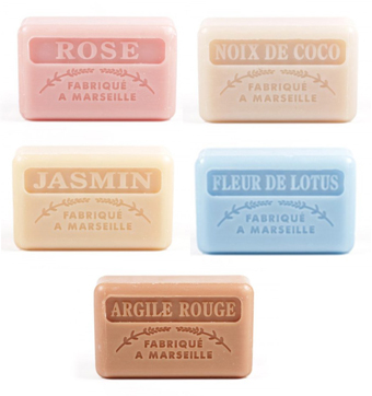 Rose scented soap is a classic fragrance and rose is a natural anti-inflammatory. Coconut scented soap is a lovely summery addition to your skincare routine leaving skin nourished and silky smooth. Jasmine soap has a rich floral fragrance as well as several skin benefits. Our Lotus fragranced soap has a rich, sweet, and unique floral fragrance and Lotus essential oils have long been used for soothing and relaxation. Red Clay french soap is renowned for its cleansing and anti-aging benefits, it has mild and gentle detox and exfoliation properties.