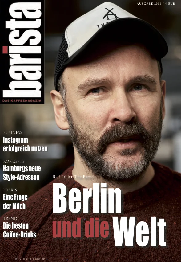 Cover: © barista DAS KAFFEEMAGAZIN , 2018