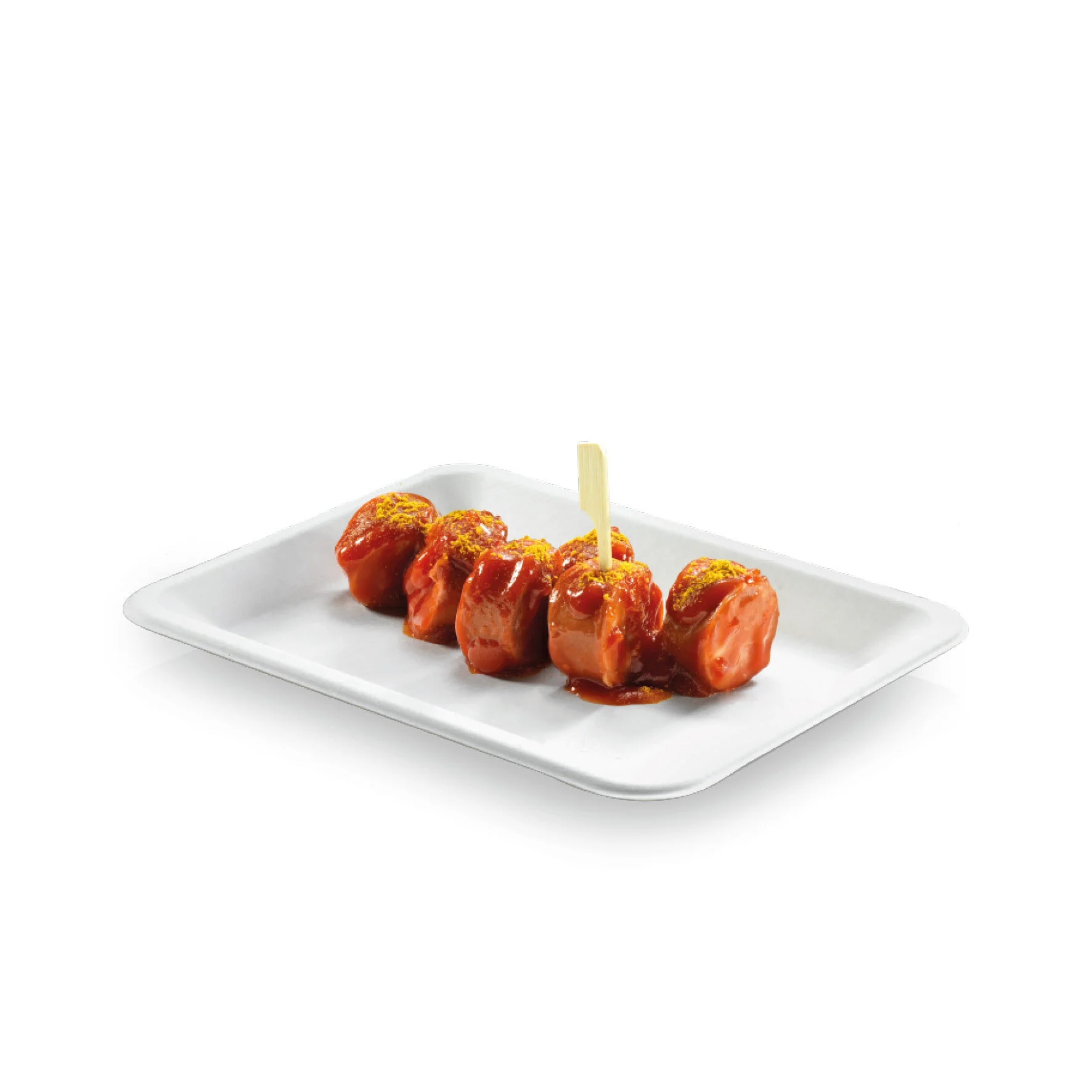 WEBAplate Tray aus Zuckerrohr geeignet für Backofen (mit Backpapier), Mikrowelle, -25°C bis +220°C, fettig, flüssig; aus Zuckerrohr-Pflanzenresten, kompostierbar
