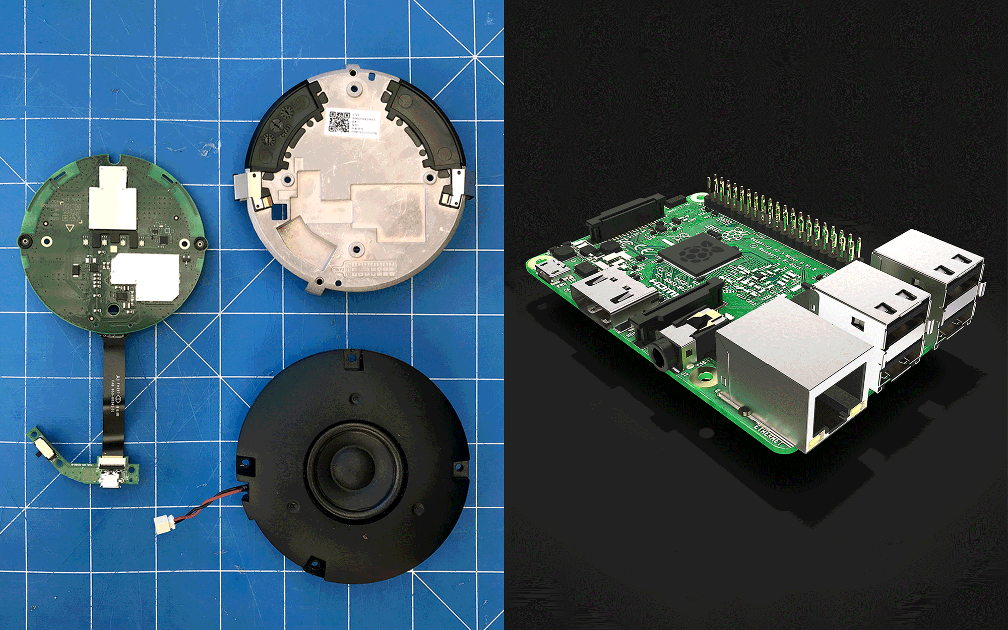 Google Home Mini and Raspberry Pi technical package