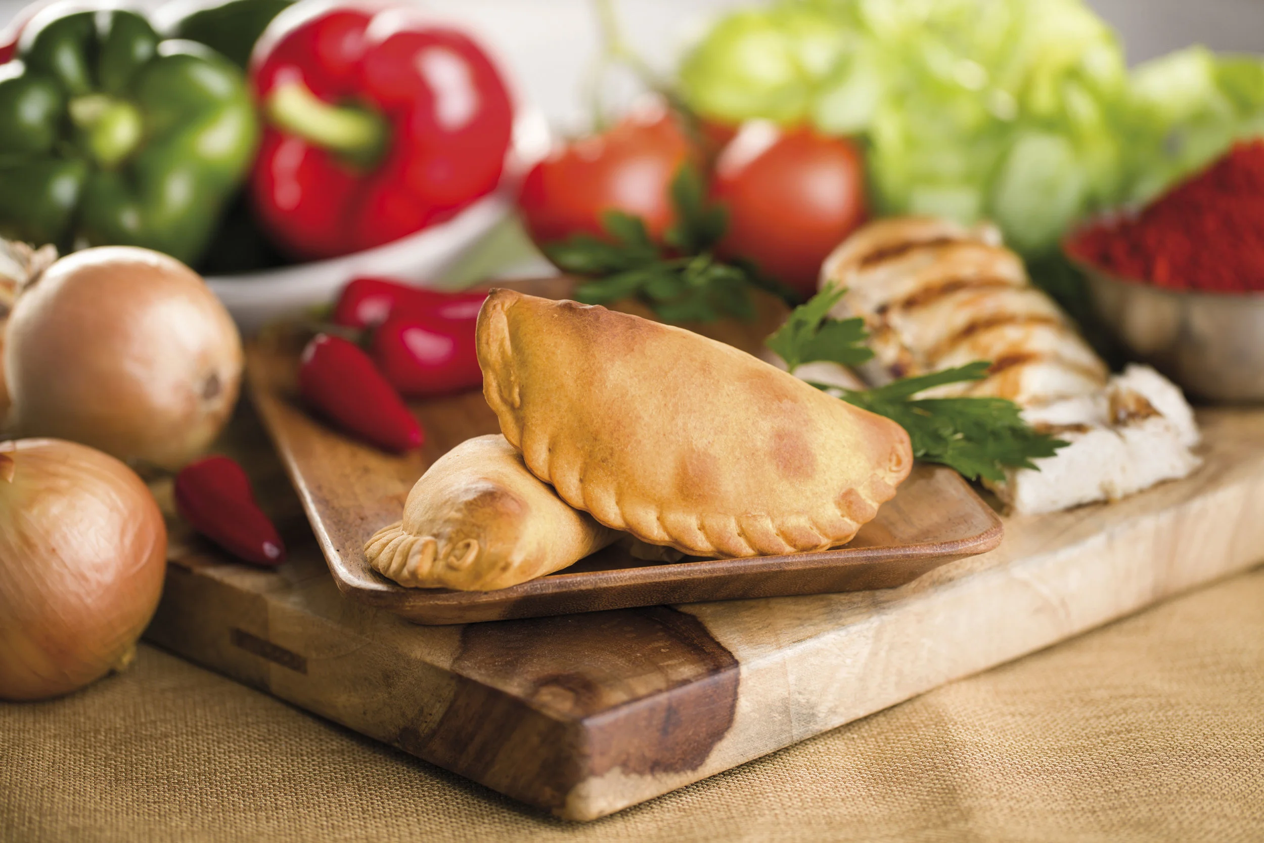 Nuchas's empanada - a vessel of flavors from around the world