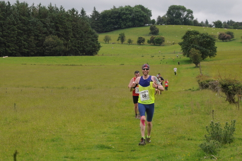 The first Offa's Dyke race from X to Y,