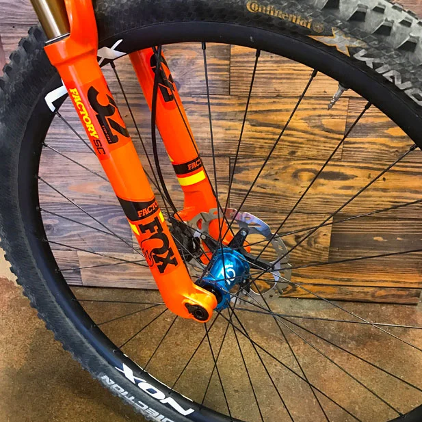 Industry Nine Torch hubs with NOX Composites carbon rims