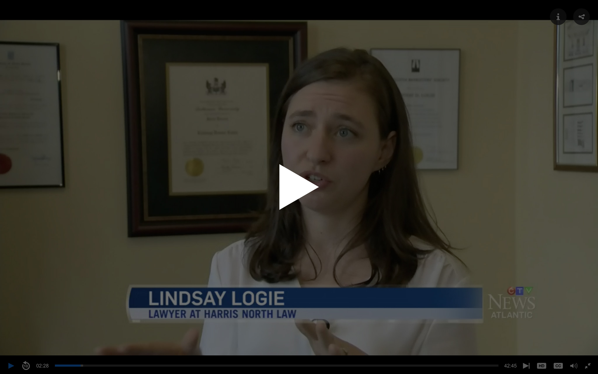 CLICK TO WATCH LINDSAY ON CTV