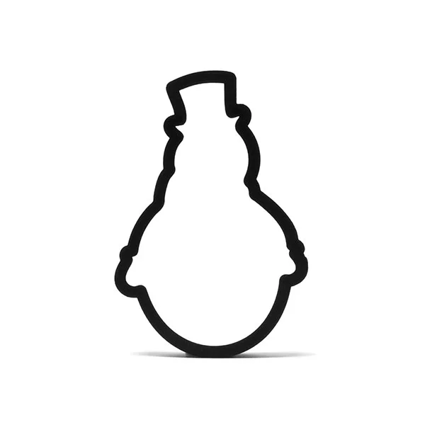 Snowman Cookie Cutter