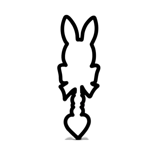 Bunny Rattle Cookie Cutter 