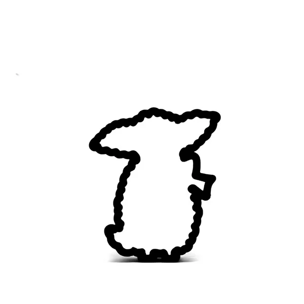 Baby Lamb Cookie Cutter 