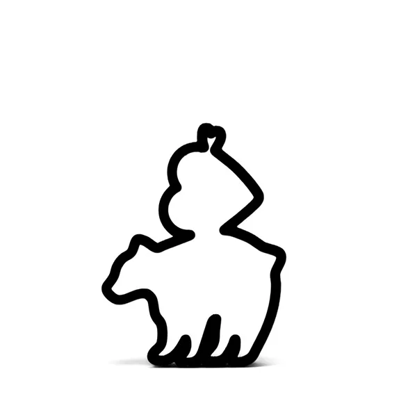 Bear Heart Cookie Cutter 