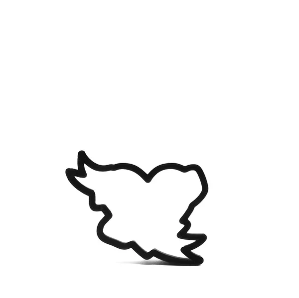 Banner Heart 2 Cookie Cutter 