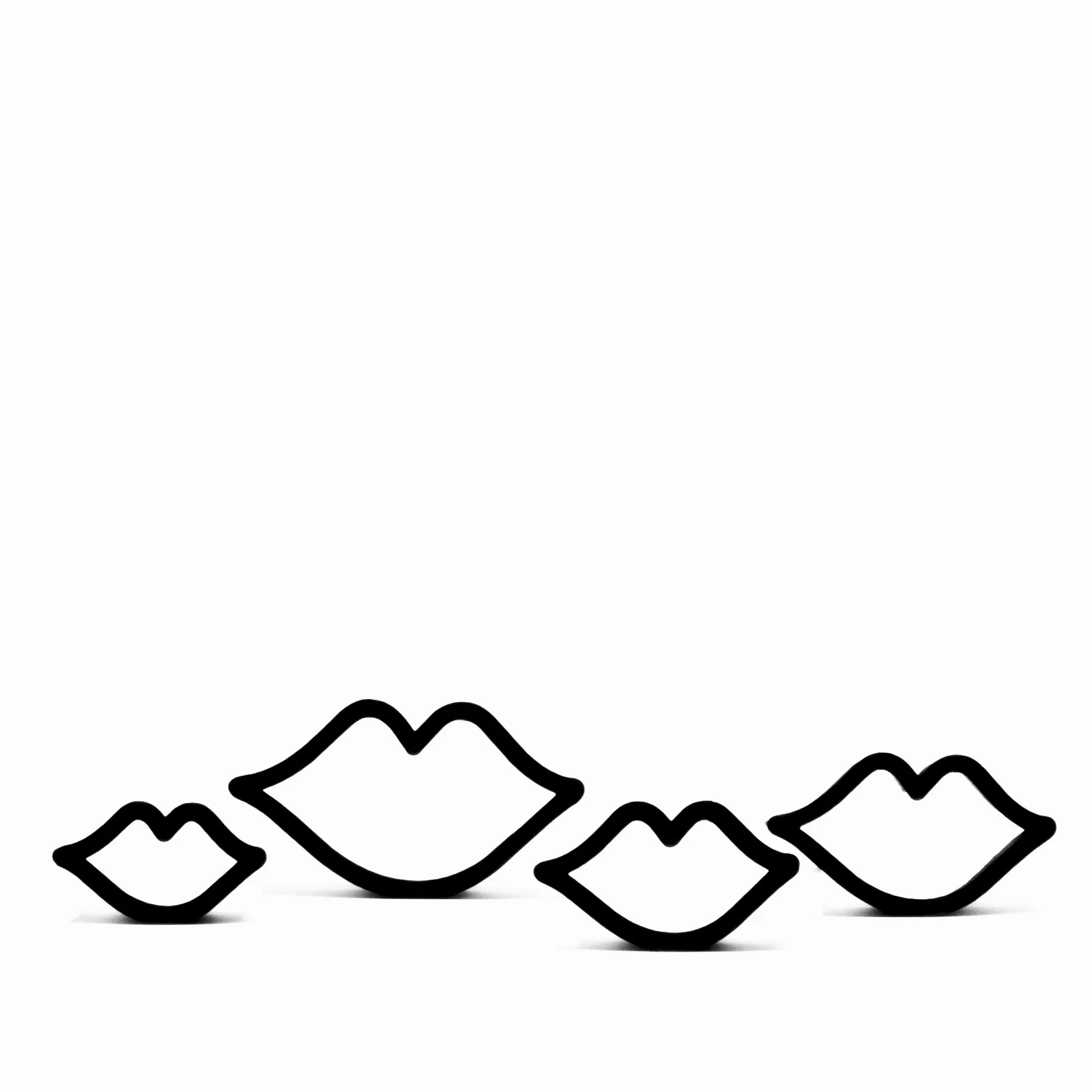 Lip Cookie Cutter Set 