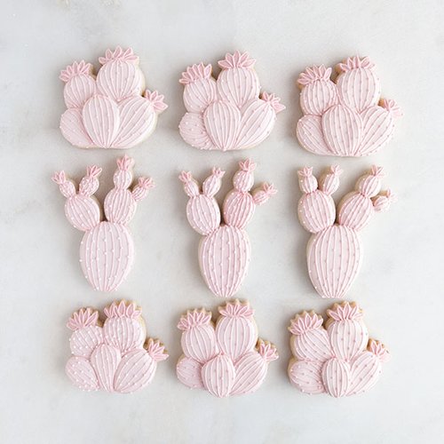 Cactus Cookie Cutter set  SUGARBOMBE