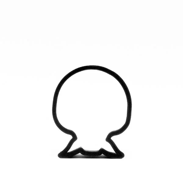 Mustache Skull Cookie Cutter 