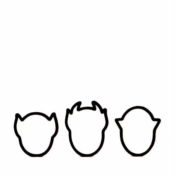 Lucha Libre Cookie Cutter set 