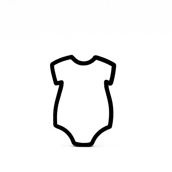 Onesie Cookie Cutter 
