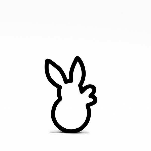 Bunny Toy Cookie Cutter 