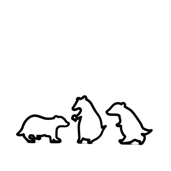 Badger Cookie Cutter Set 