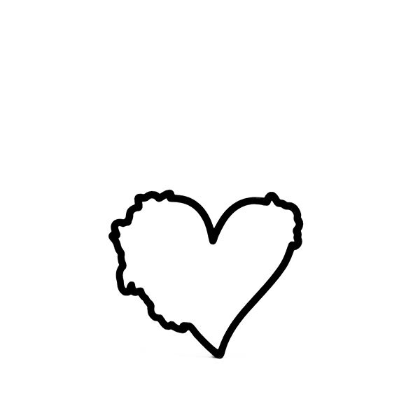 Floral Heart 3 Cookie cutter 