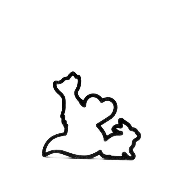 Heart Of A Fox Cookie Cutter 