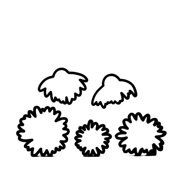 Daisy Cookie Cutter Set 