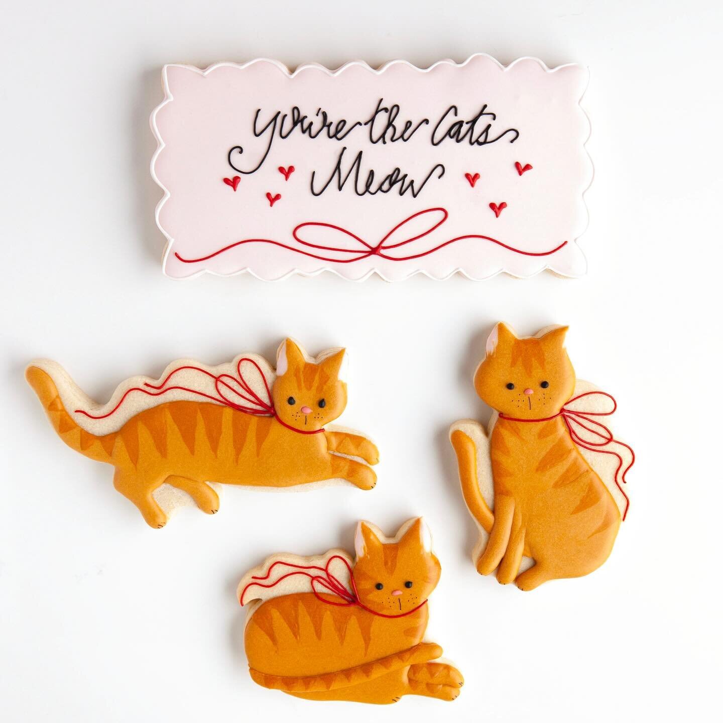 You&rsquo;re The Cats Meow&hellip; new set of cookie cutters available in the Valentine Collection.