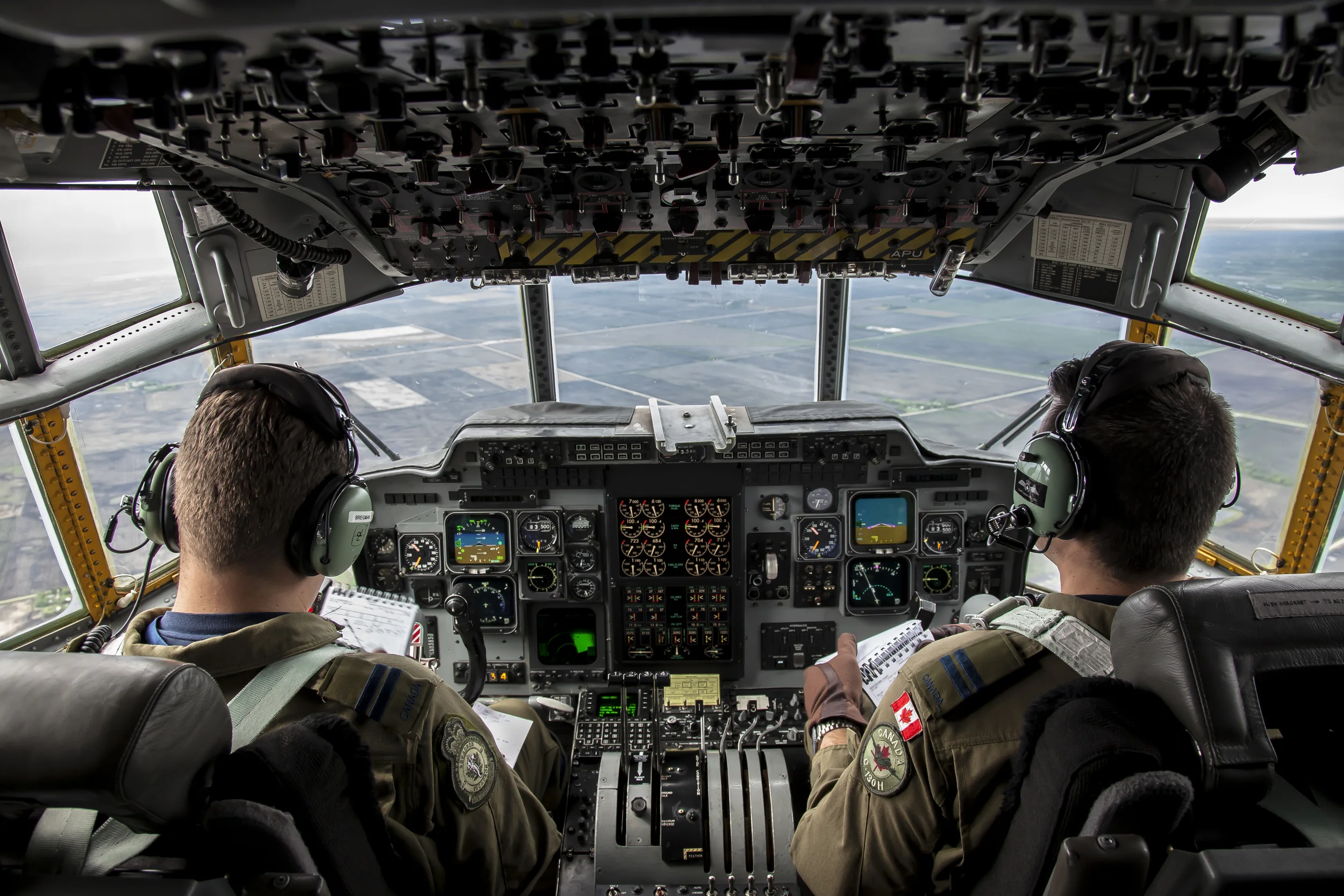 C-130 Flight Deck