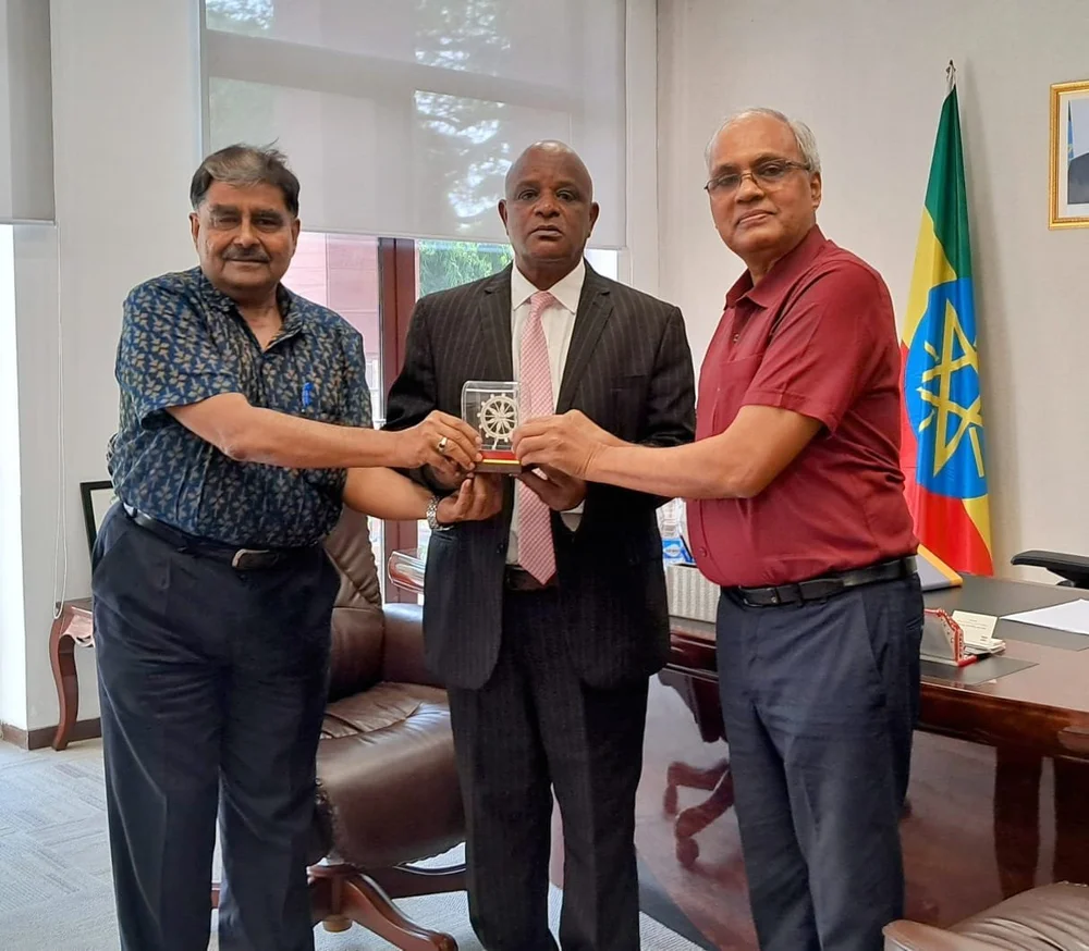 SOA officials call on Ethiopian Ambassador — SOA SIKSHA 'O' ANUSANDHAN