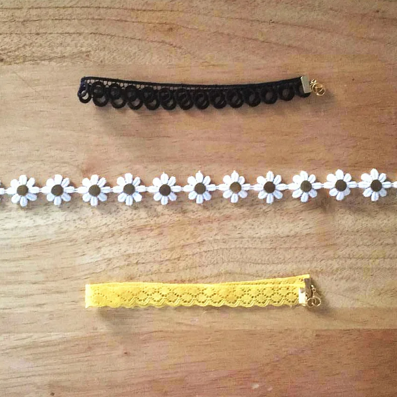 ¡Listo! ¡En solo tres pasos tienes un choker original hecho por tí!