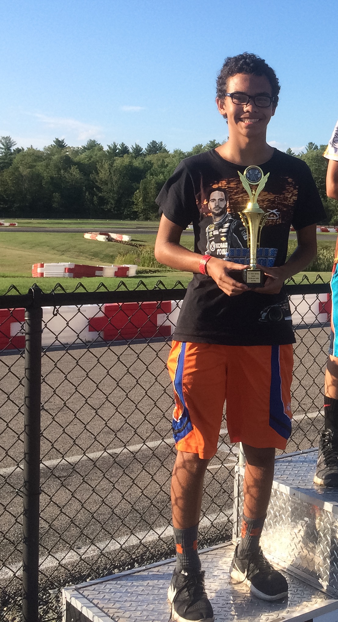 Blake finishes the Day in Second Place in Race #5 of F1Outdoors Club Racing Cadet League in East Bridgewater on Sunday August 14