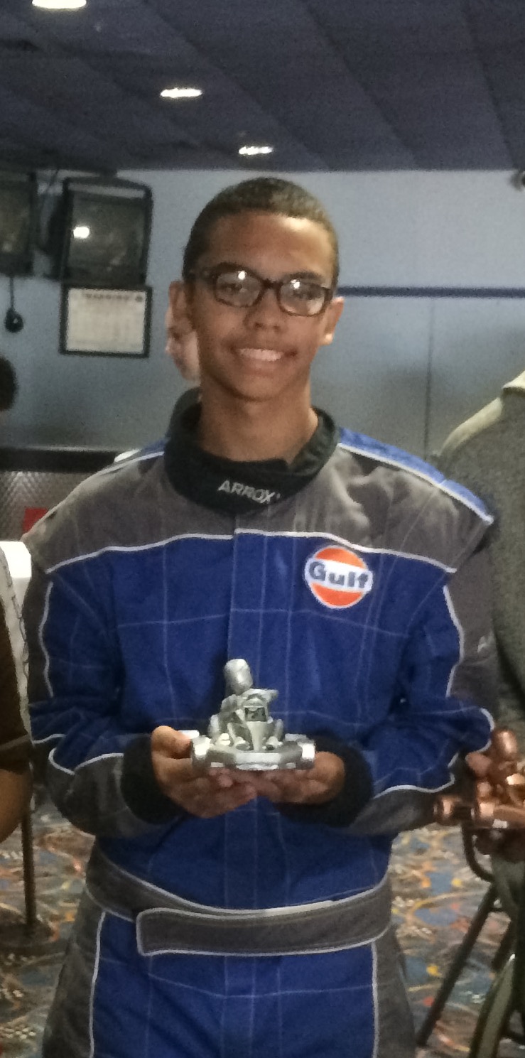 Blake Receives Silver Trophy for 2016 F1 Boston Junior League Summer Season
