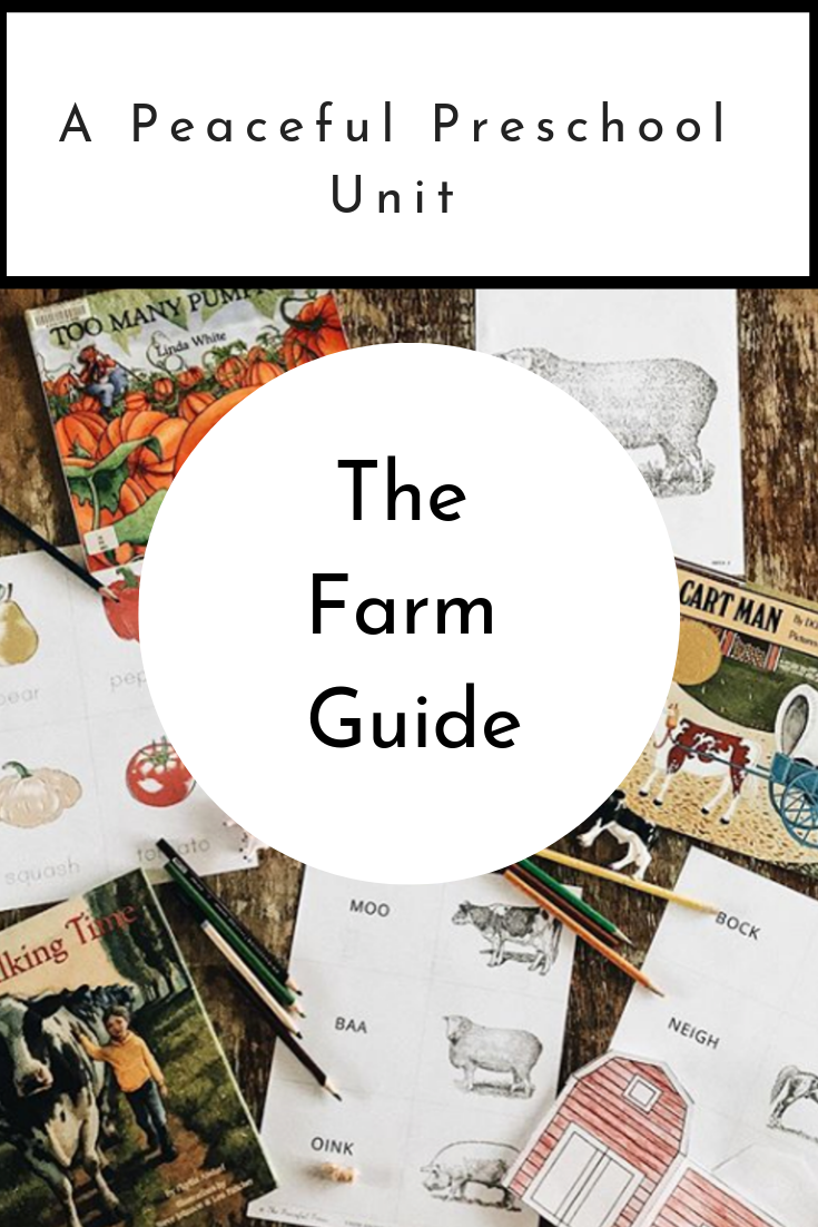 The Peaceful Preschool: Farm Guide includes four weekly grids with activities to follow the work begun in The Peaceful Preschool. Your 3-5 year old child will continue developing large and fine motor skills, phonics and counting skills, along with their love for literature through the stories and projects included in The Peaceful Preschool: Farm Guide.