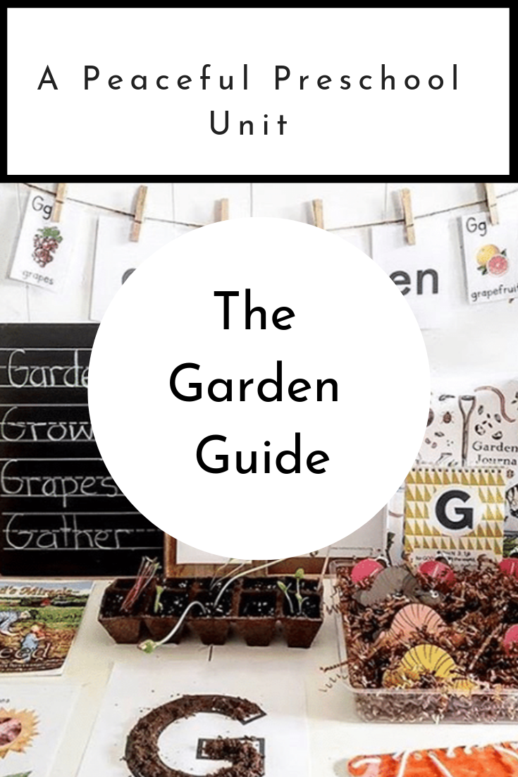 The Peaceful Preschool: Garden Guide includes four weekly grids with activities to follow the work begun in The Peaceful Preschool. Your 3-5 year old child will continue developing large and fine motor skills, phonics and counting skills, along with their love for literature through the stories and projects included in The Peaceful Preschool: Garden Guide.