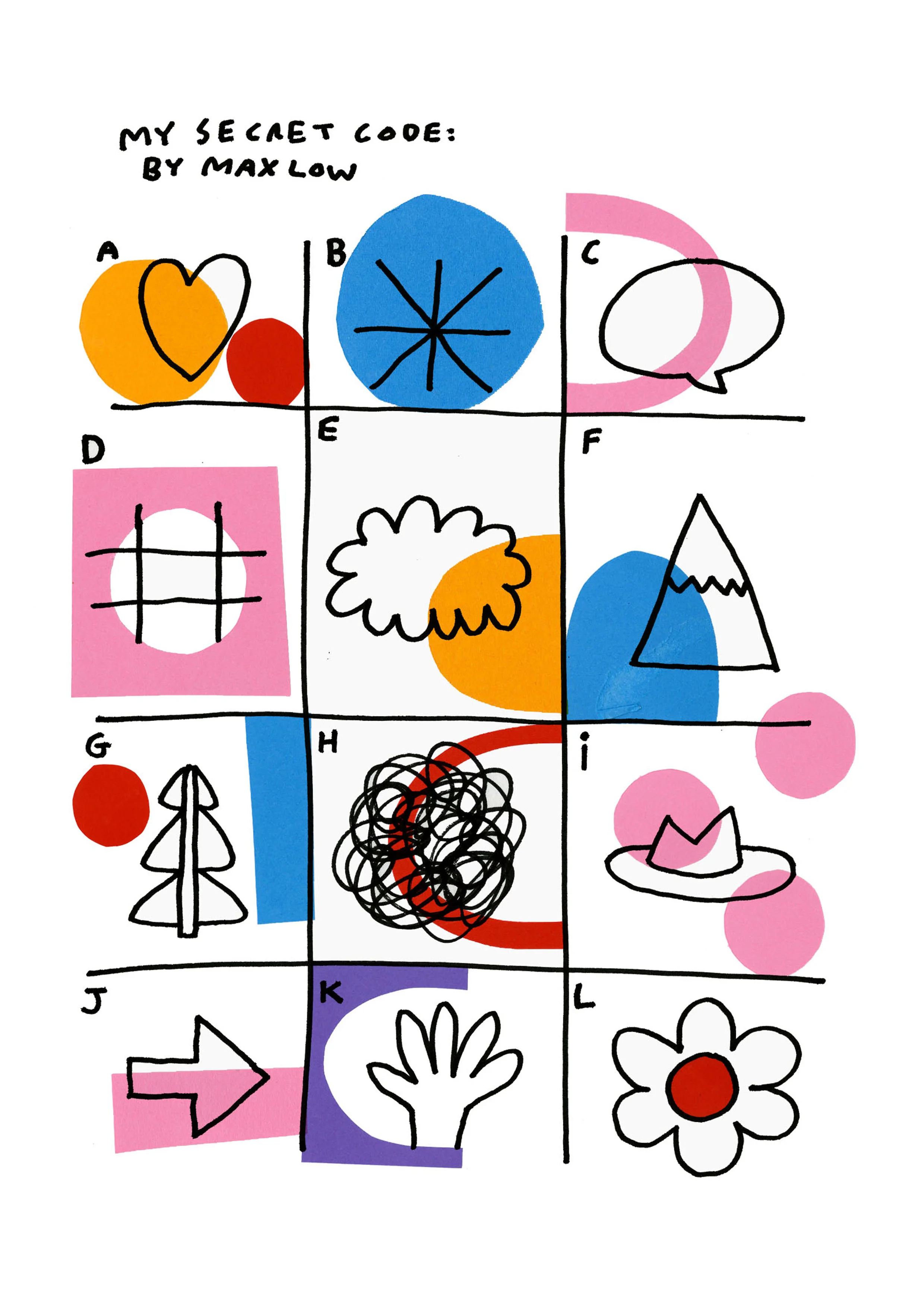 Secret Code A to L
