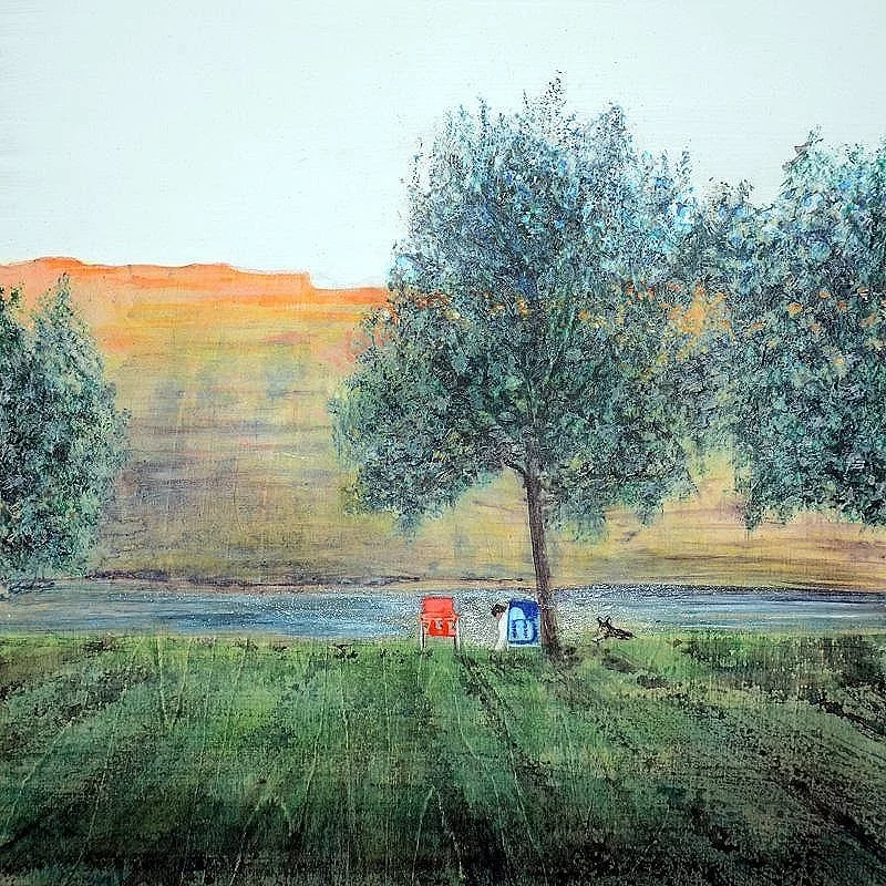 Cindy, Merle, and My Lawnchair on The Missouri River