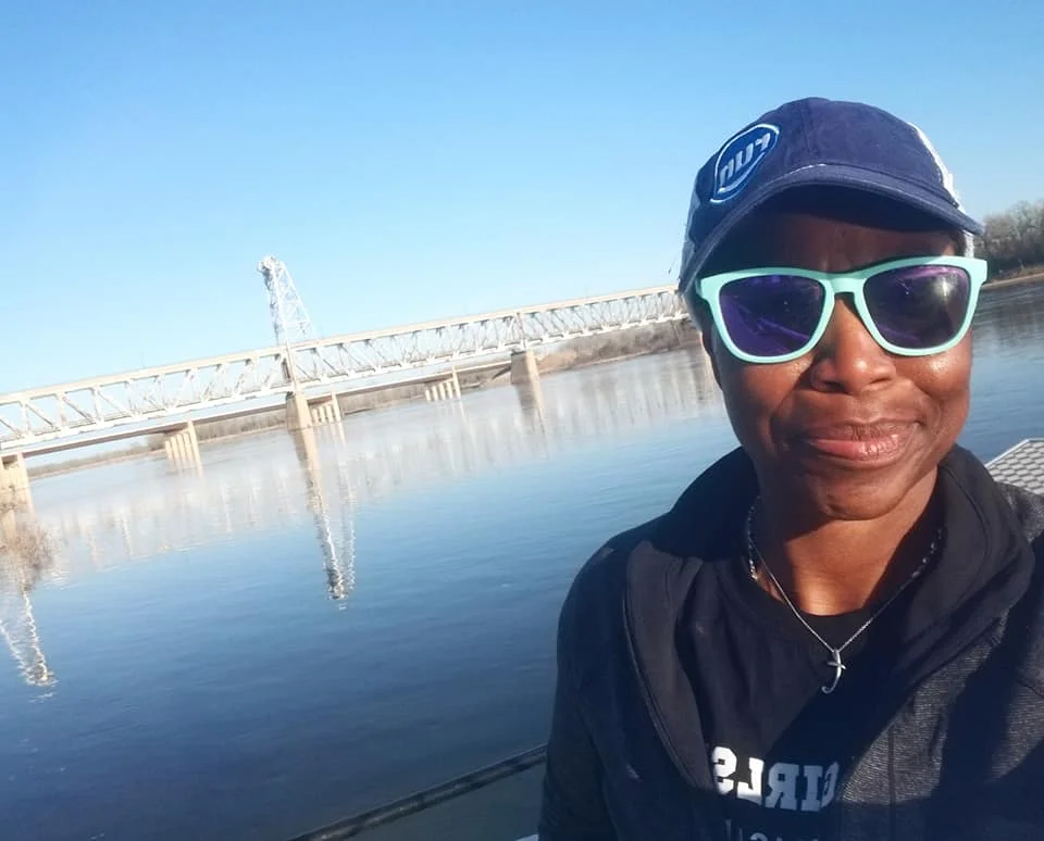 Running along the  " Mighty Mo" River 