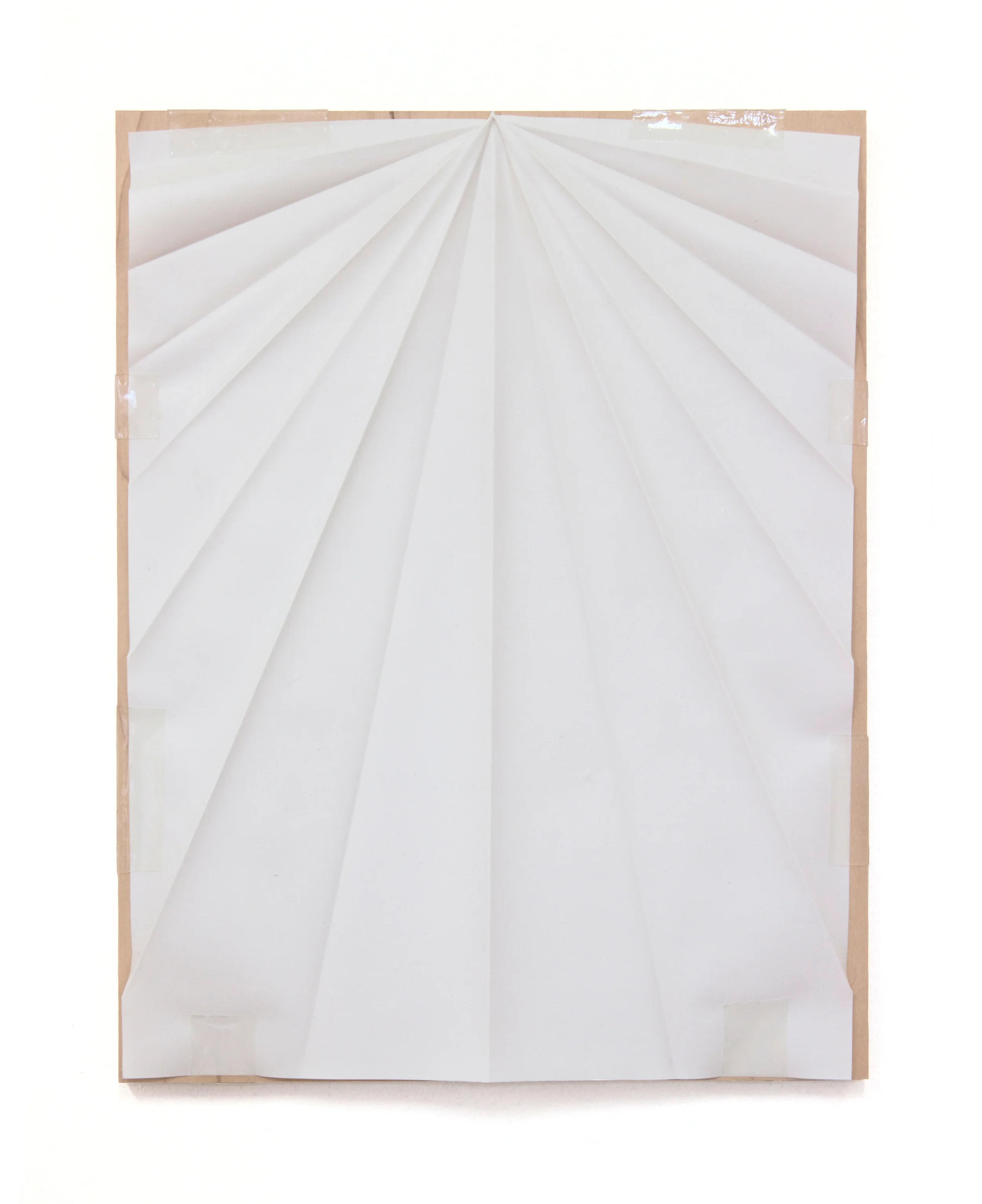   Untitled  Acrylic paint film on panel 8.5" X 11" 2014   