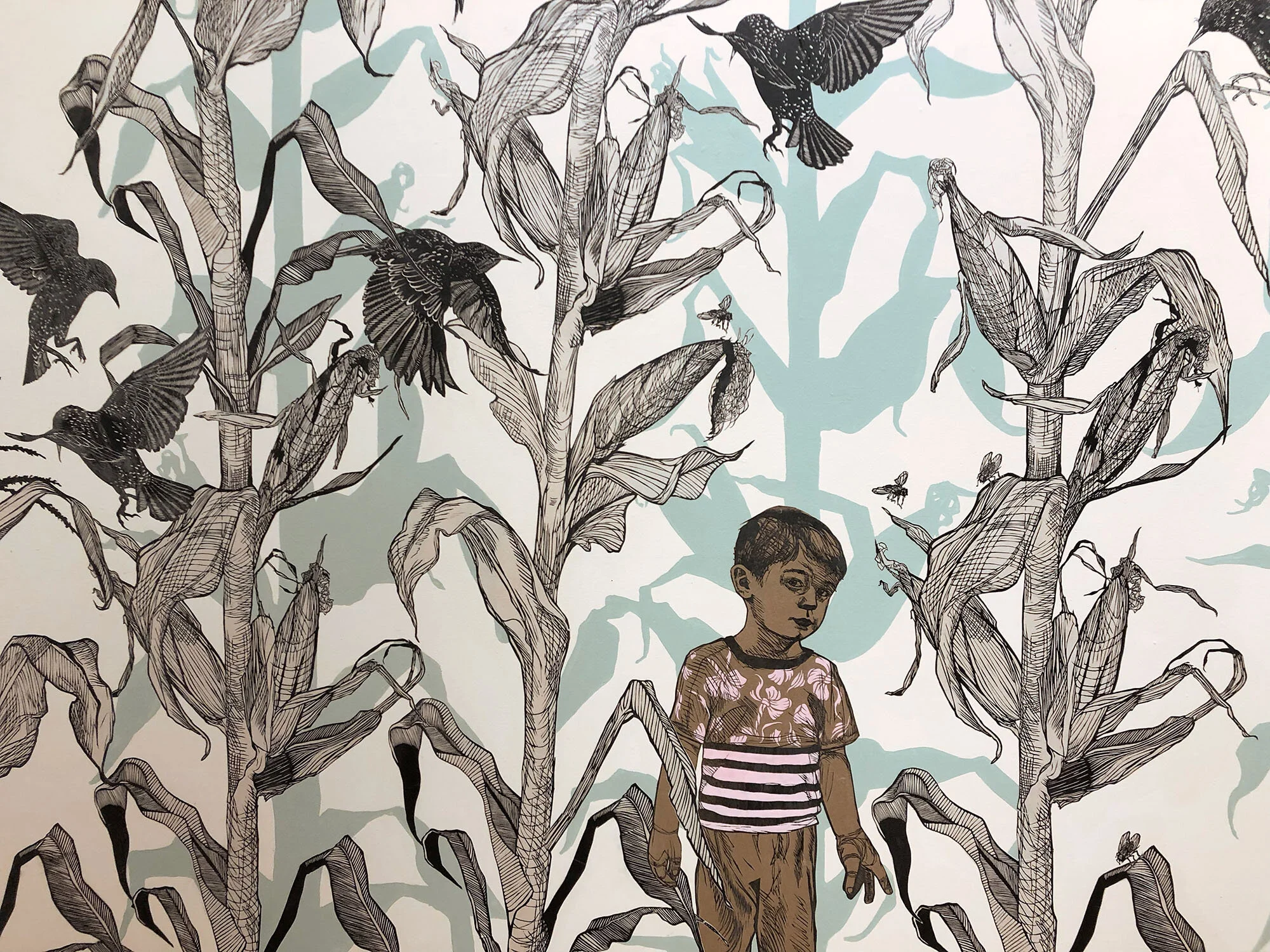 Installation detail, Station Gallery, Whitby, ON, 2019