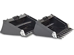 Smooth &amp; Tooth Buckets - With machine: No charge Without machine: $50/Day per bucket