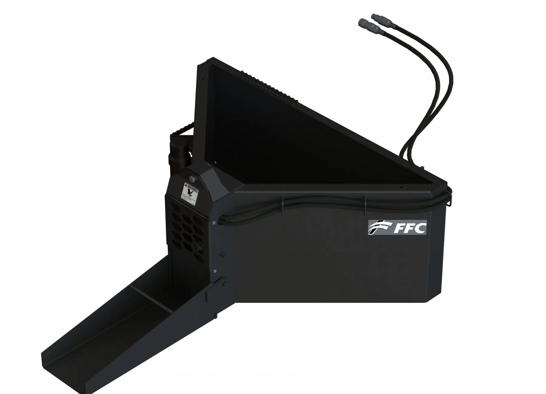 Concrete Chute Bucket Attachment     $75/Day, $225/Week, $675/Month