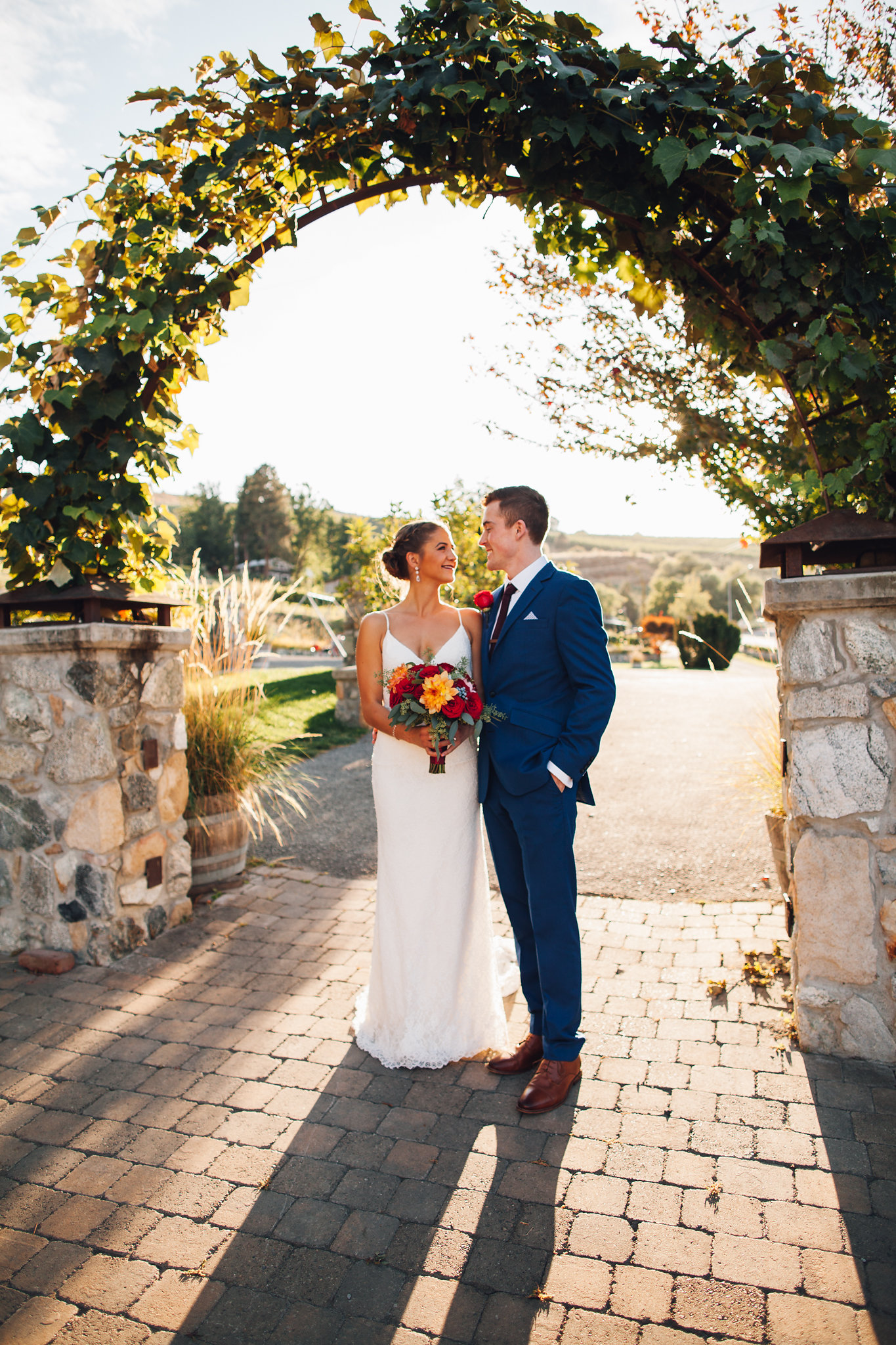 Tunnel Hill Winery Lake Chelan Washington Wedding | Lake Chelan Wedding Venues | Summer Vineyard Wedding Reception | Pacific Northwest Wineries | Tida Svy Photo | www.tidasvy.com