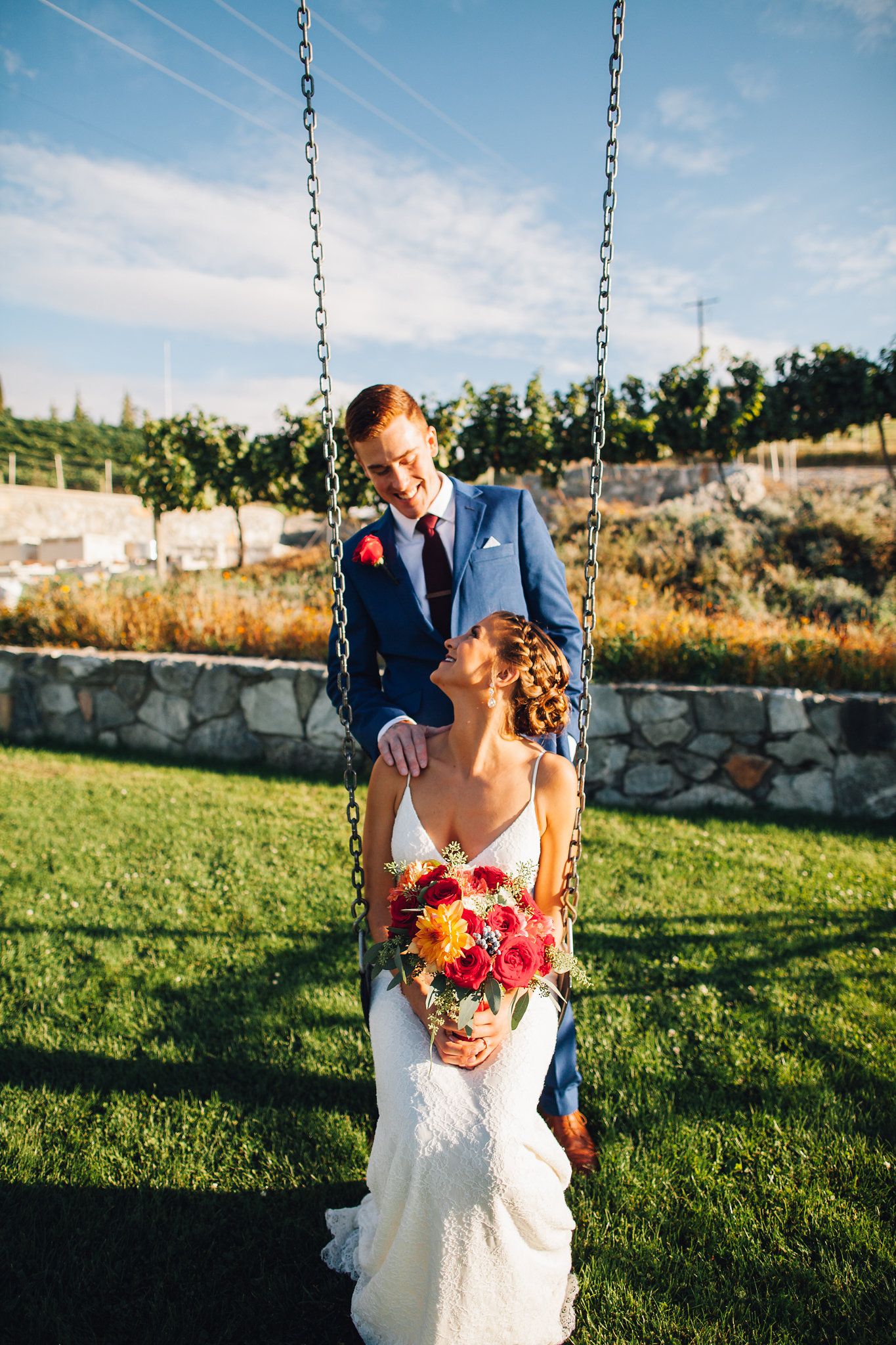 Tunnel Hill Winery Lake Chelan Washington Wedding | Lake Chelan Wedding Venues | Summer Vineyard Wedding Reception | Pacific Northwest Wineries | Tida Svy Photo | www.tidasvy.com