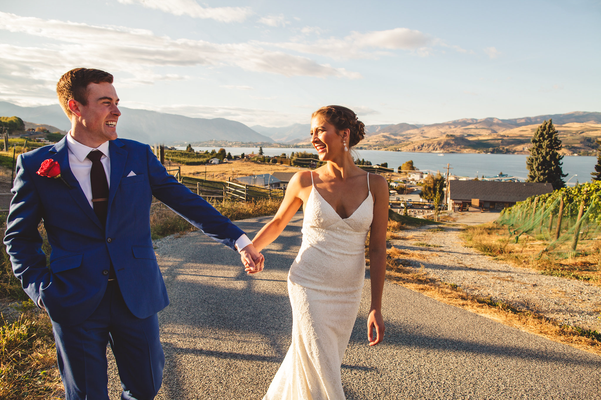 Tunnel Hill Winery Lake Chelan Washington Wedding | Lake Chelan Wedding Venues | Summer Vineyard Wedding Reception | Pacific Northwest Wineries | Tida Svy Photo | www.tidasvy.com