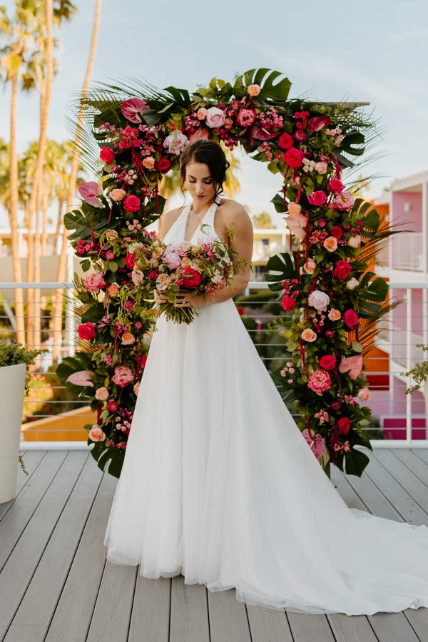 Palm Springs Wedding Photographer The Saguaro Hotel