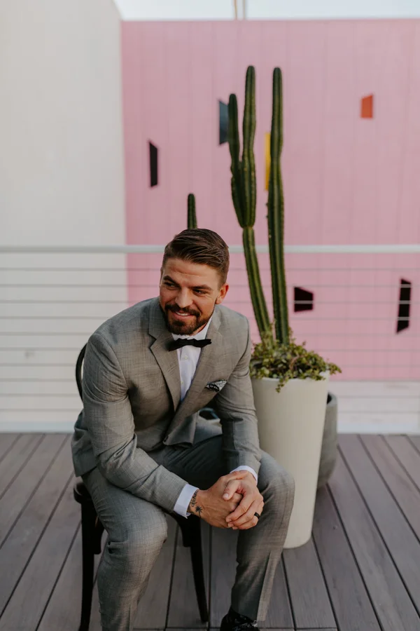 Palm Springs Wedding Photographer The Saguaro Hotel