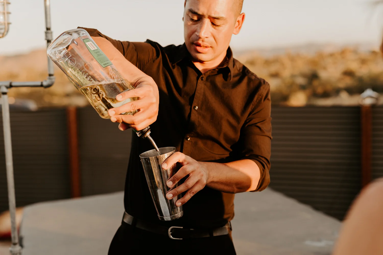 Joshua Tree Wedding Photographer | JT Serenity Escape Airbnb Wedding | Tida Svy | www.tidasvy.com
