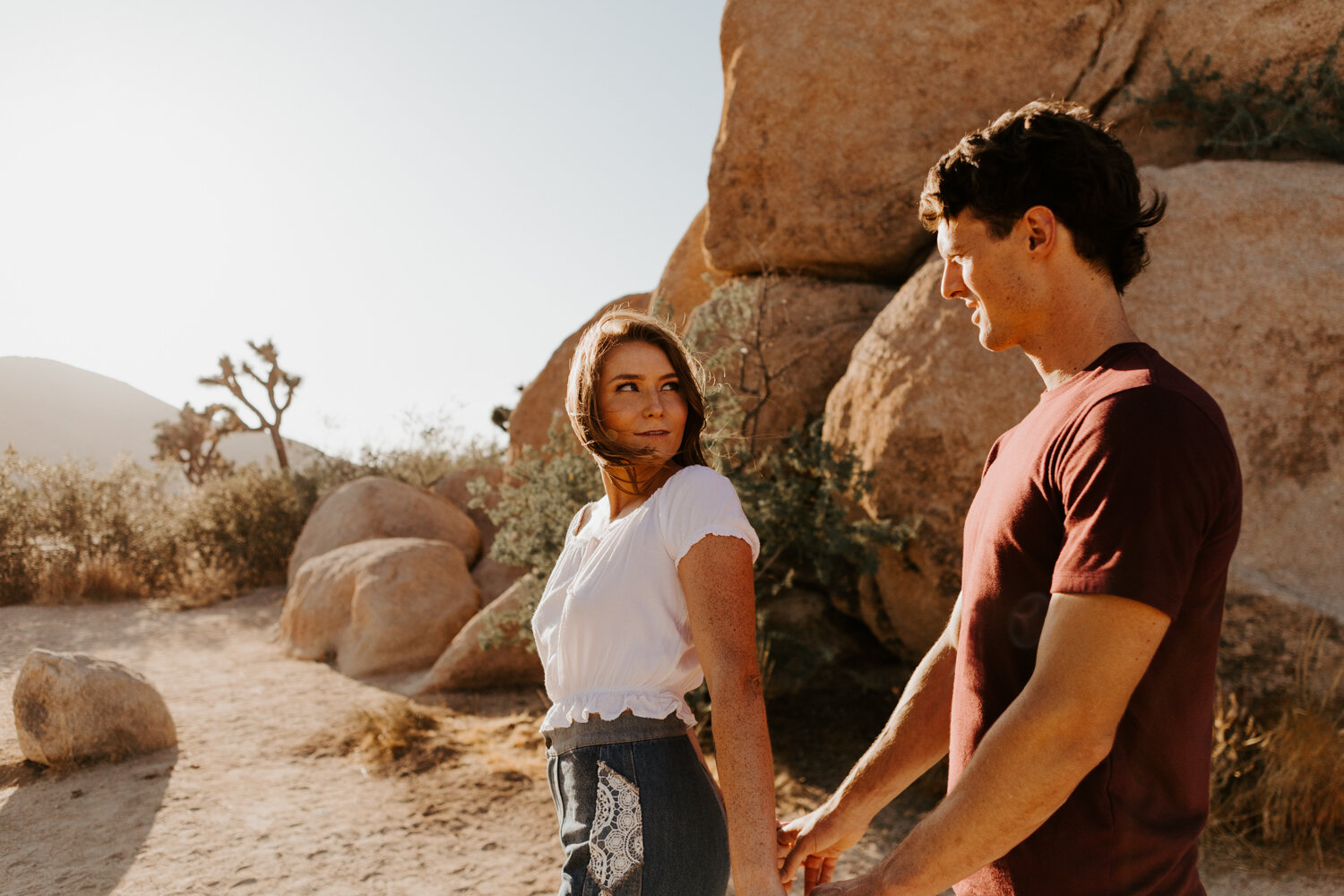 Joshua Tree Engagement Session | Palm Springs Wedding Photographer | Los Angeles Wedding Photographer | Tida Svy | www.tidasvy.com