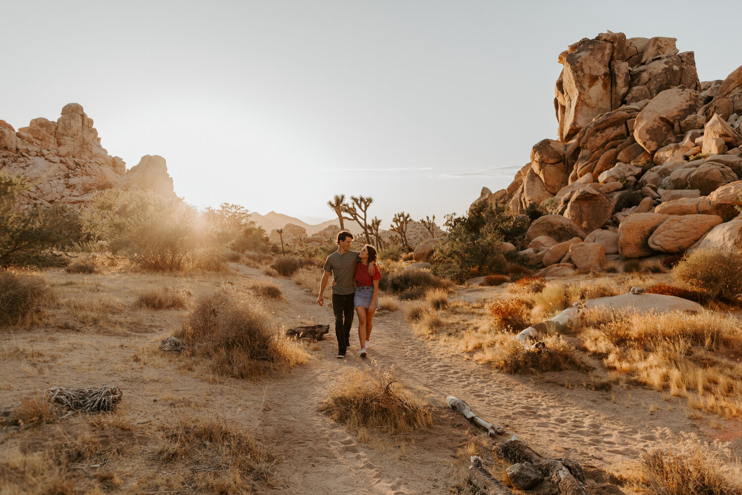 Joshua Tree Engagement Session | Palm Springs Wedding Photographer | Los Angeles Wedding Photographer | Tida Svy | www.tidasvy.com