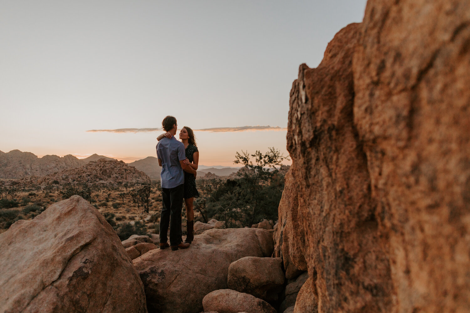 Joshua Tree Engagement Session | Palm Springs Wedding Photographer | Los Angeles Wedding Photographer | Tida Svy | www.tidasvy.com